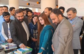 VC KMU inaugurates book fair at AMC Abbottabad