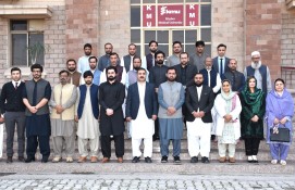 Minister Higher Education Departmnet, Mr Meena Khan Advised Khyber Medical University (KMU) to extend its colleges network to all over NMD districts in collaboration with HED