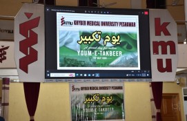 KMU celebrated Youm-e-Takbeer in all its campuses