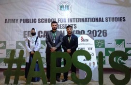 KMU Academics Team visit to Army Public School for International Studies (APSIS) Peshawar  Education Expo