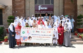 KMU Hosts Seminar and Awareness Walk to mark International Midwives Day